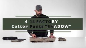 COTTON PANTS "SHADOW"